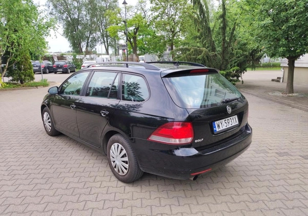 Volkswagen Golf cena 16000 przebieg: 285000, rok produkcji 2010 z Warszawa małe 137